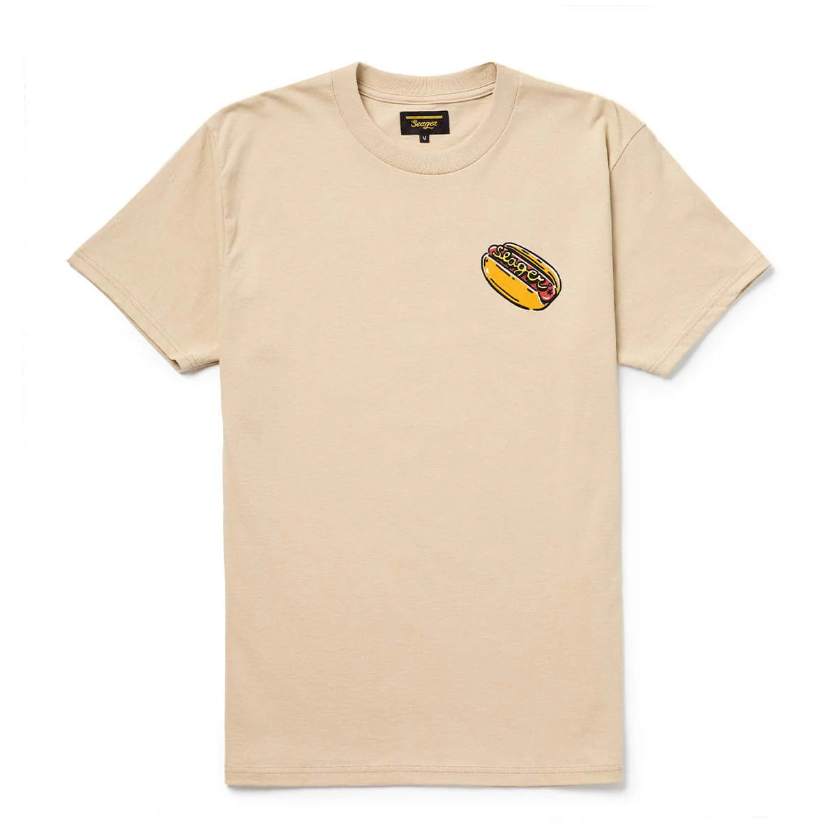 Stay hot in the Backyard Tee by Seager, available at Harbour Thread men's store. 
