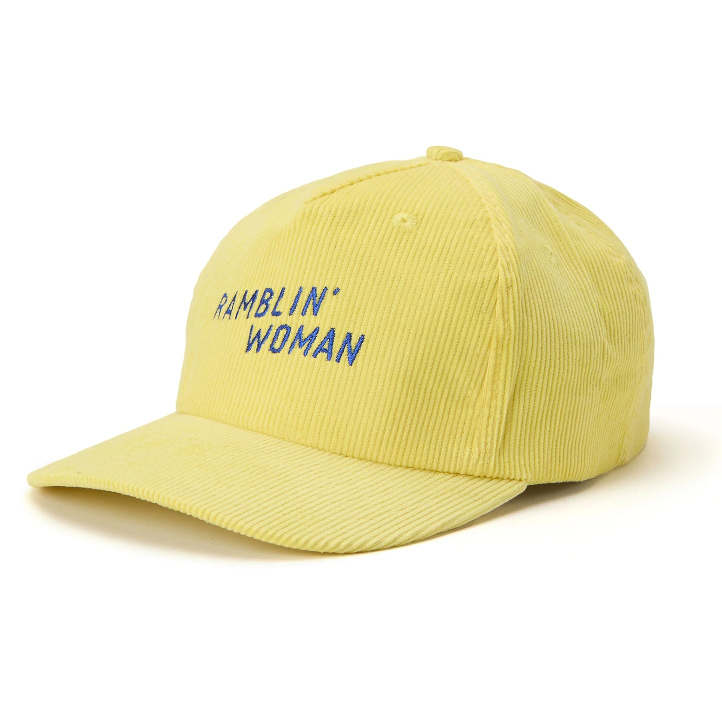 Find the Seager Ramblin' Woman Cord Snapback hat at Harbour Thread