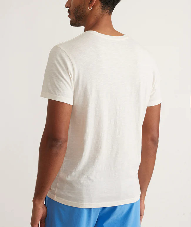 
                      
                        Marine Layer Men's Slub Tee - White Chest Stripe
                      
                    