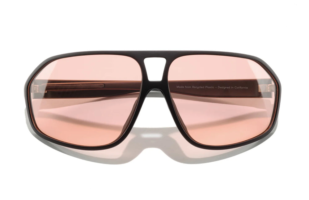 The Sunski Velo Sunglasses in Black Rose Lo-Light