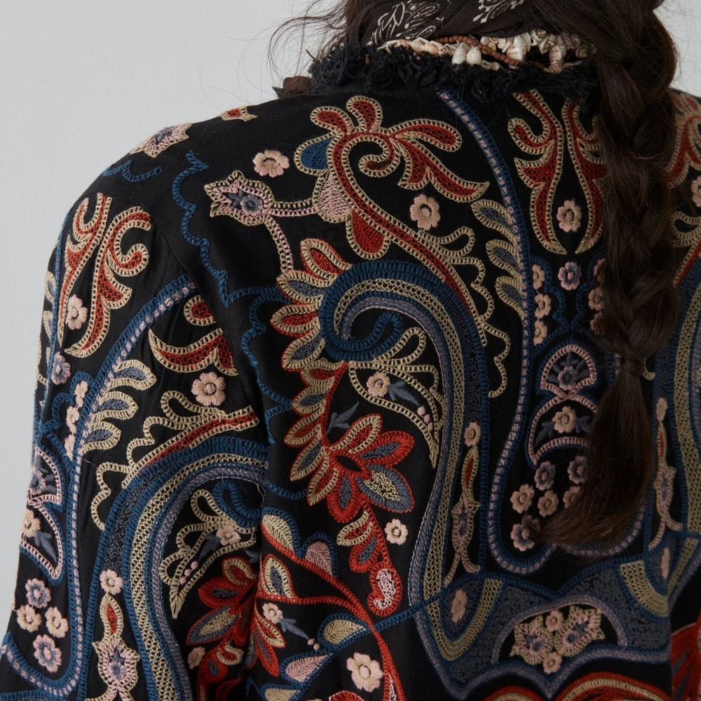 
                      
                        Back detail on the Suresh Jacket by Maison Hotel
                      
                    