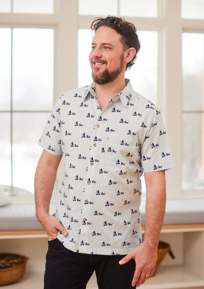 The Wandering Skater Short Sleeve Shirt by One World Brothers