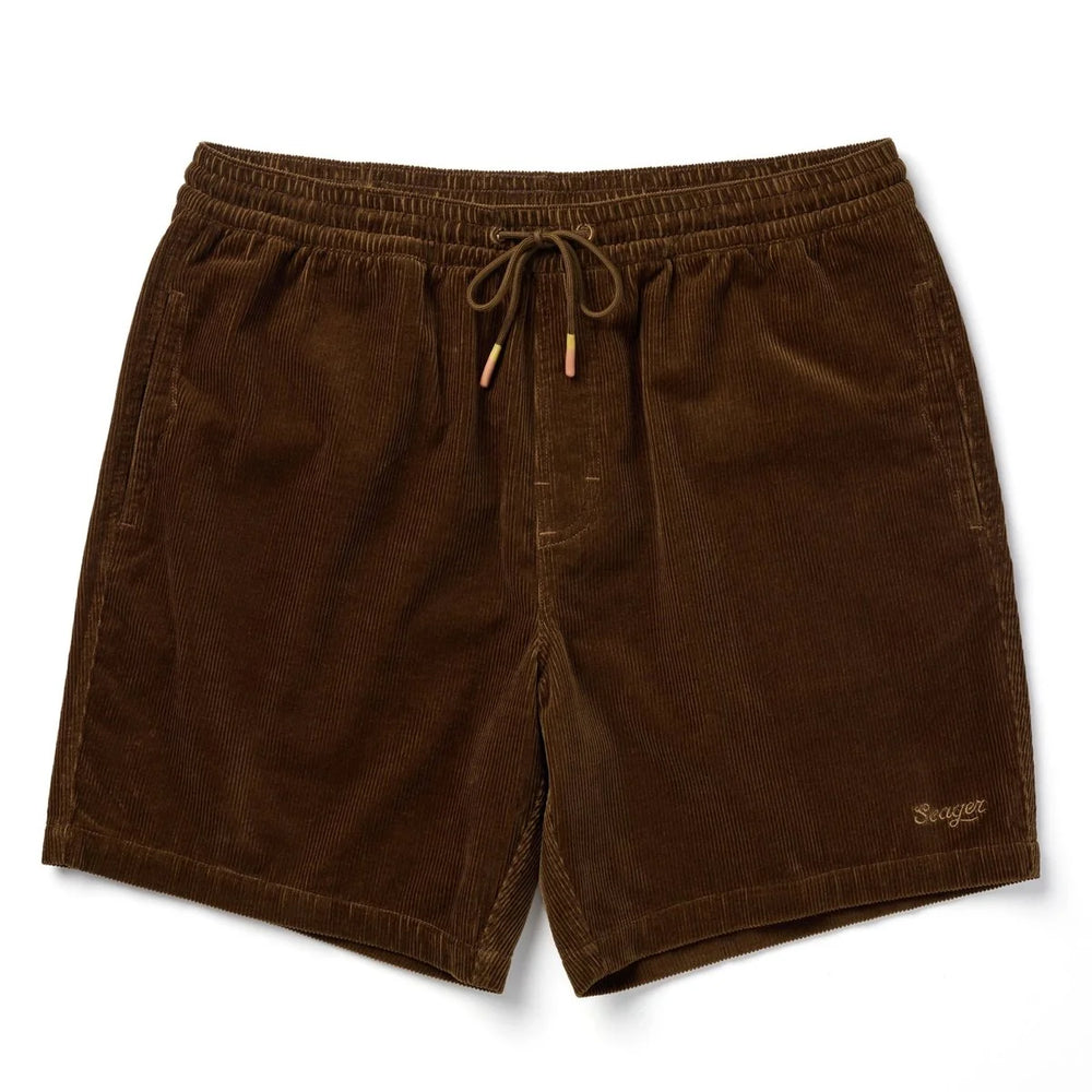 
                      
                        The Seager Yuma Corduroy Shorts in Tobacco Brown 
                      
                    