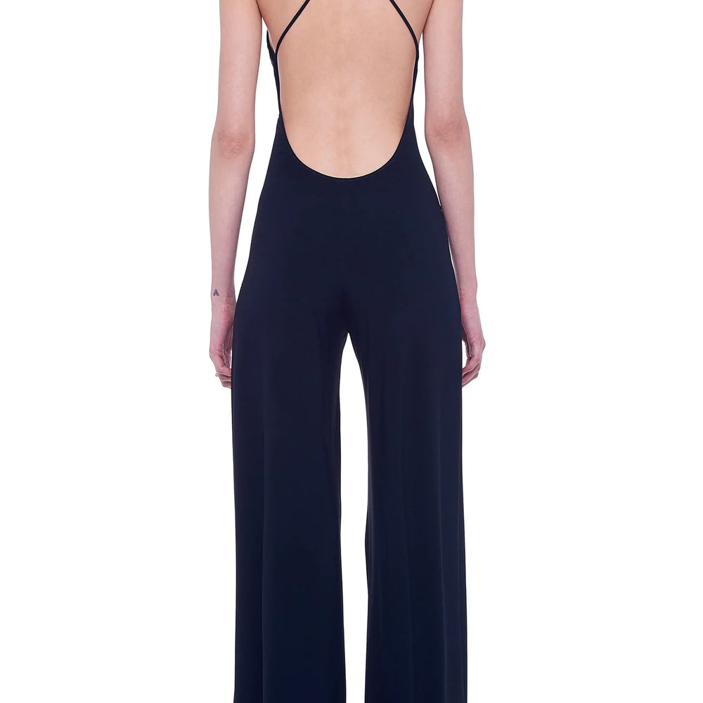 
                      
                        Norma Kamali Low Back Slip Jumpsuit - Black
                      
                    
