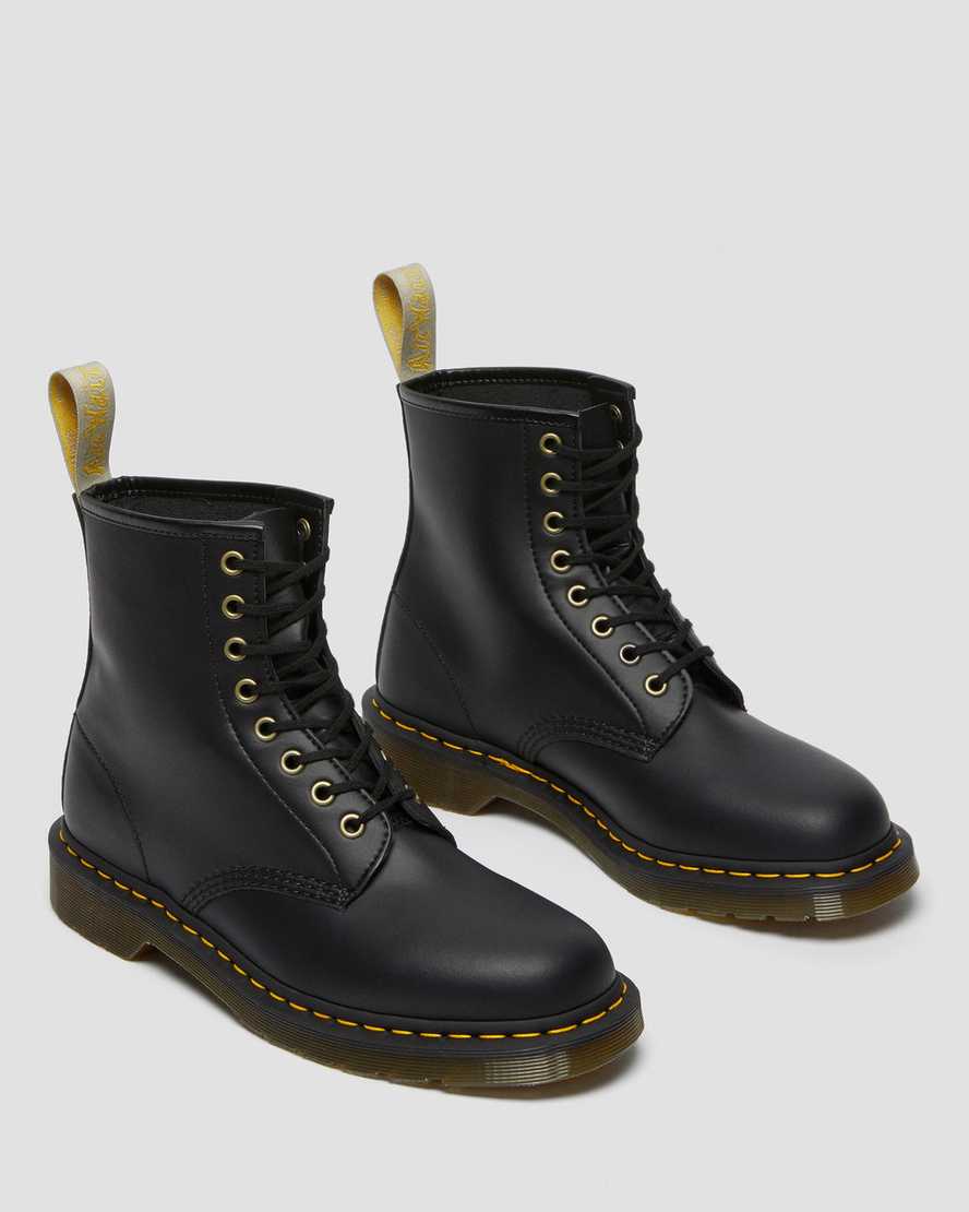 Load image into Gallery viewer, Dr. Martens Vegan 1460 Felix Lace Up Boots - Black Felix Rub Off
