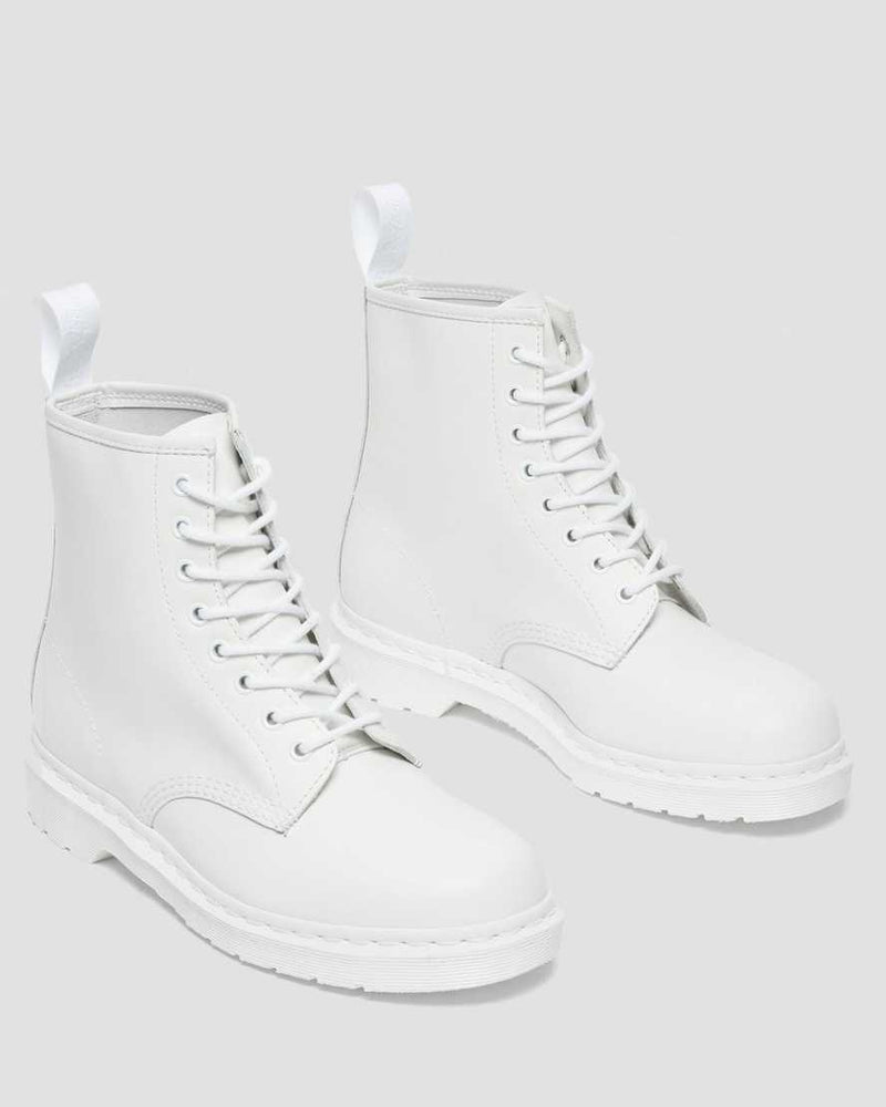 Dr. Martens 1460 Mono Smooth Leather Laceup Boots - White