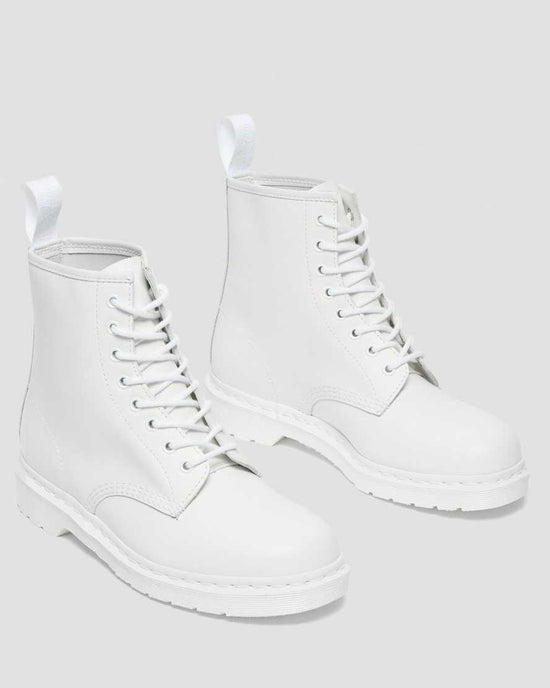 Dr. Martens 1460 Mono Smooth Leather Laceup Boots - White