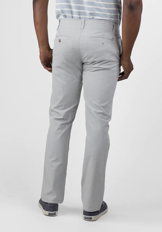 Tailor Vintage Airotec® Lightweight Cotton/Nylon Chino Pants - Quiet Gray