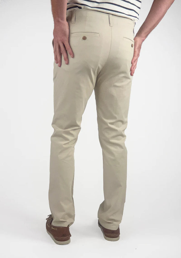 
                      
                        Tailor Vintage Airotec® Lightweight Cotton/Nylon Chino Pants - Summer Khaki
                      
                    