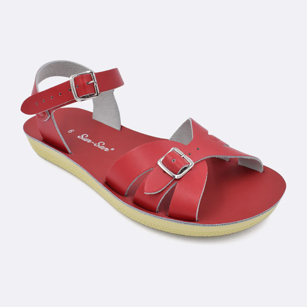 Salt Water Sandals Sun-San Boardwalk - Red