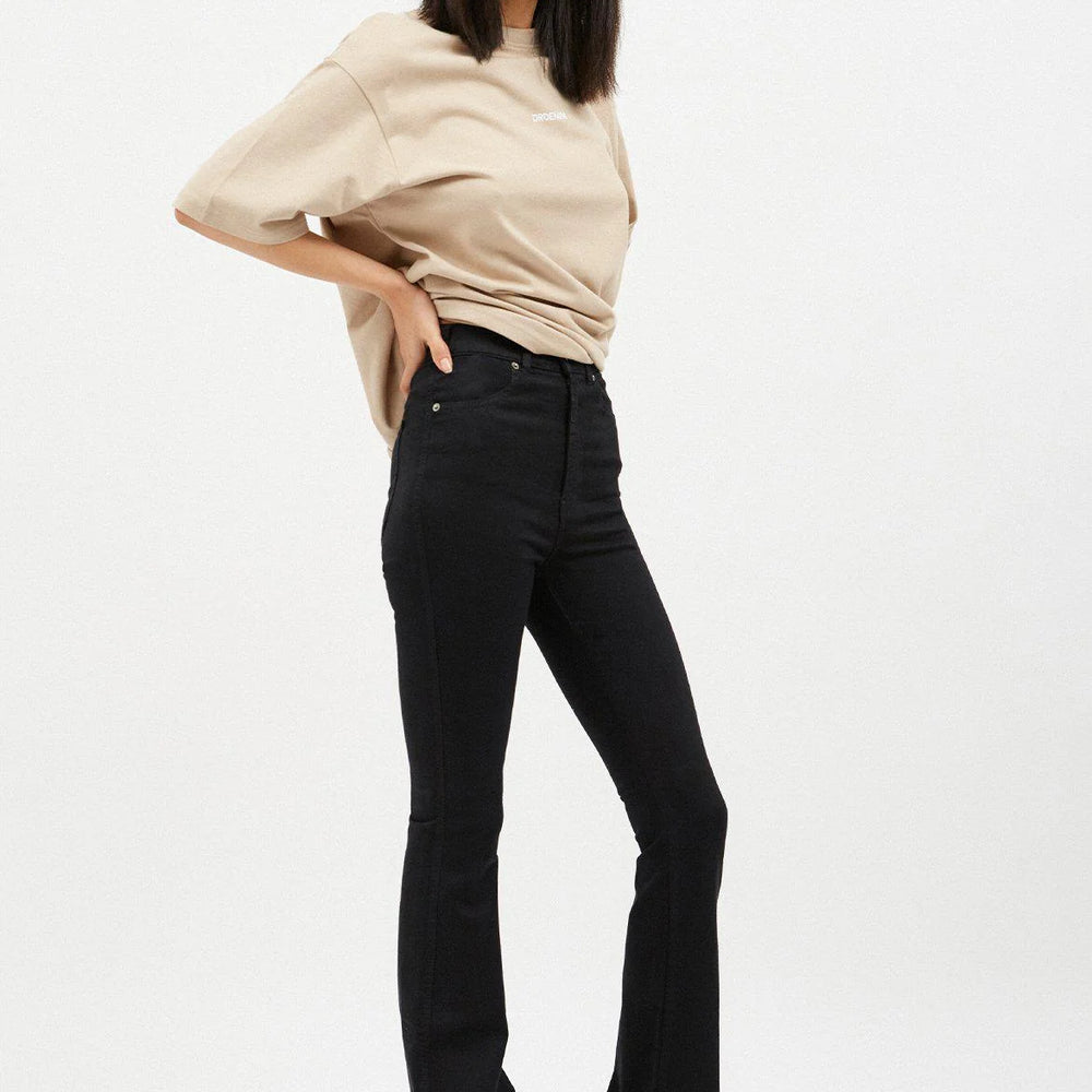 Dr. Denim Moxy Flare Jeans - Black