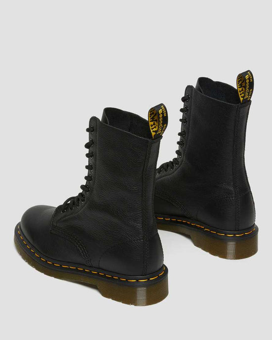 Load image into Gallery viewer, Dr. Martens 1490 Leather Mid Calf Boot - Black Virginia
