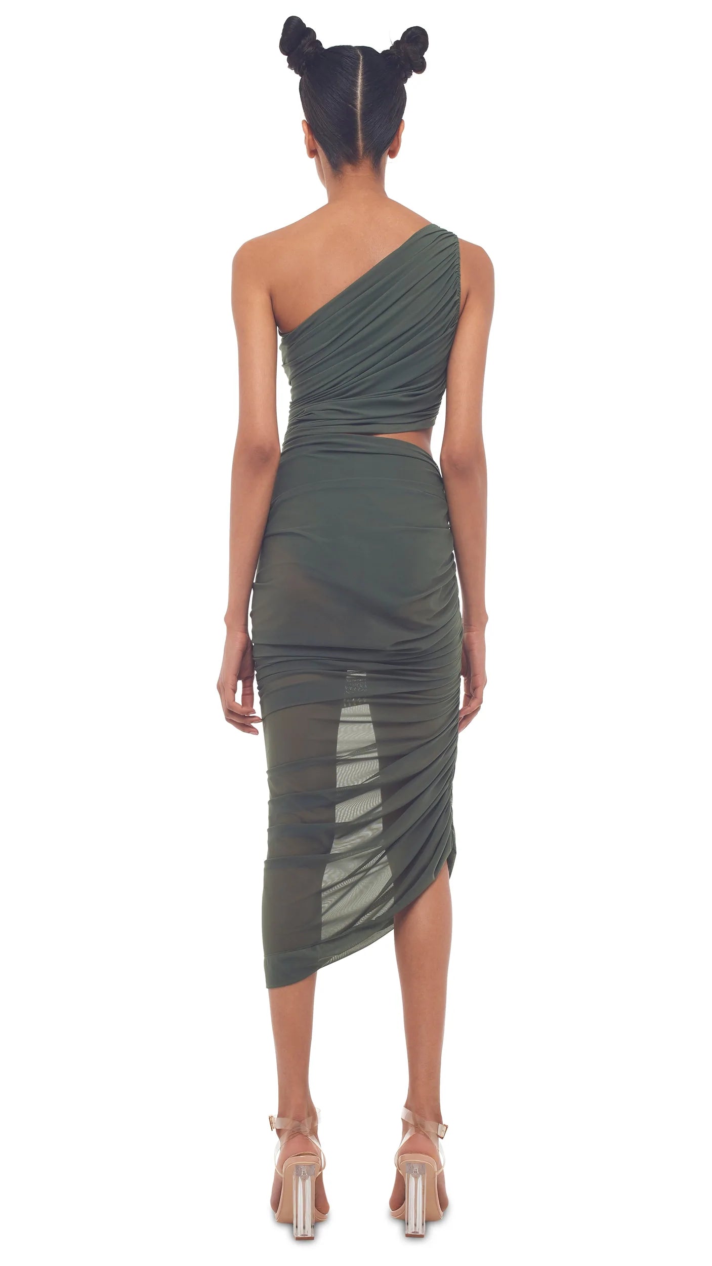 Load image into Gallery viewer, Norma Kamali Diana Long Skirt - Celadon
