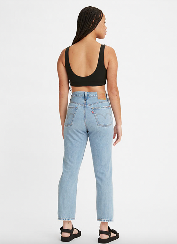 
                      
                        Back view of the Women's 501 Crop Jeans by Levi's
                      
                    