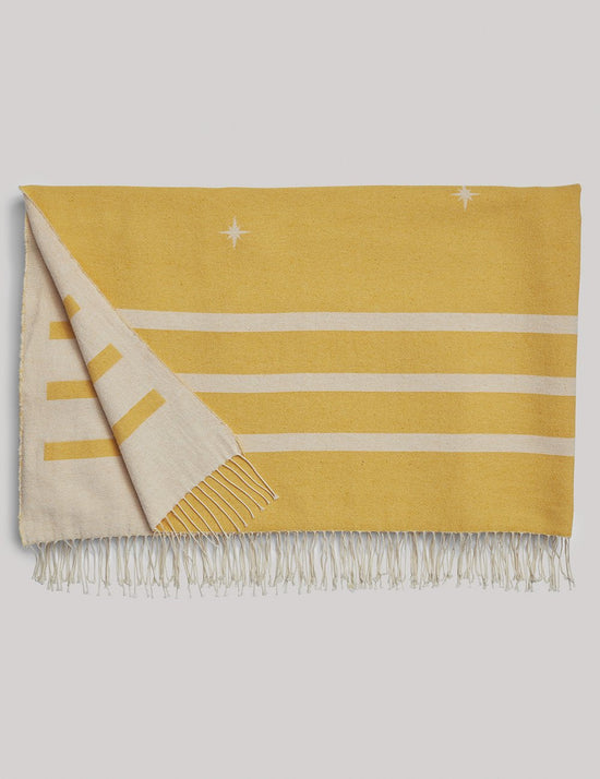 Faherty Star Blanket - Golden Star