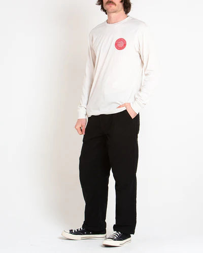 DEUS Ingenue Long Sleeve Tee - White