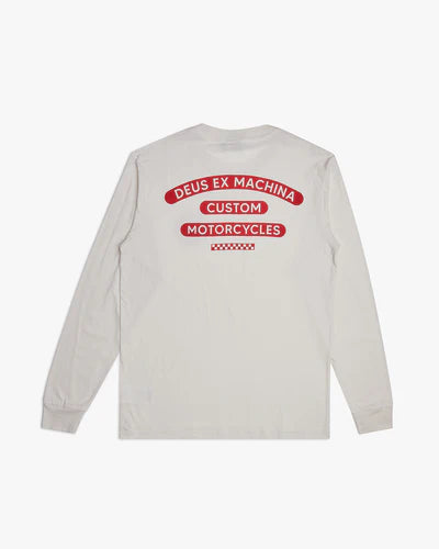 DEUS Ingenue Long Sleeve Tee - White