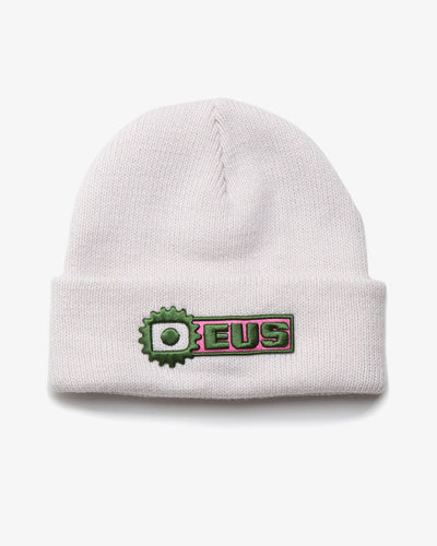 DEUS Service Beanie - White Sand