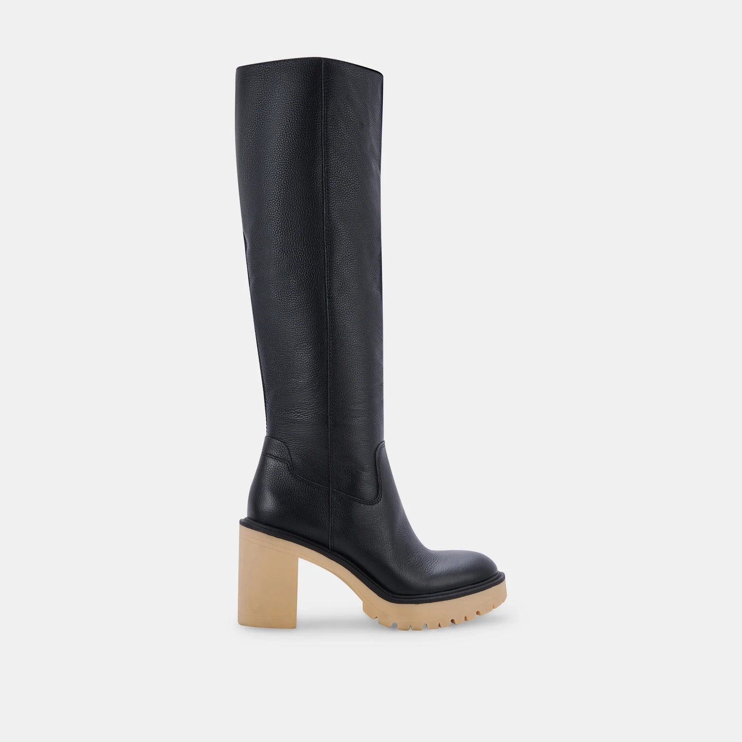 women's tall black boots