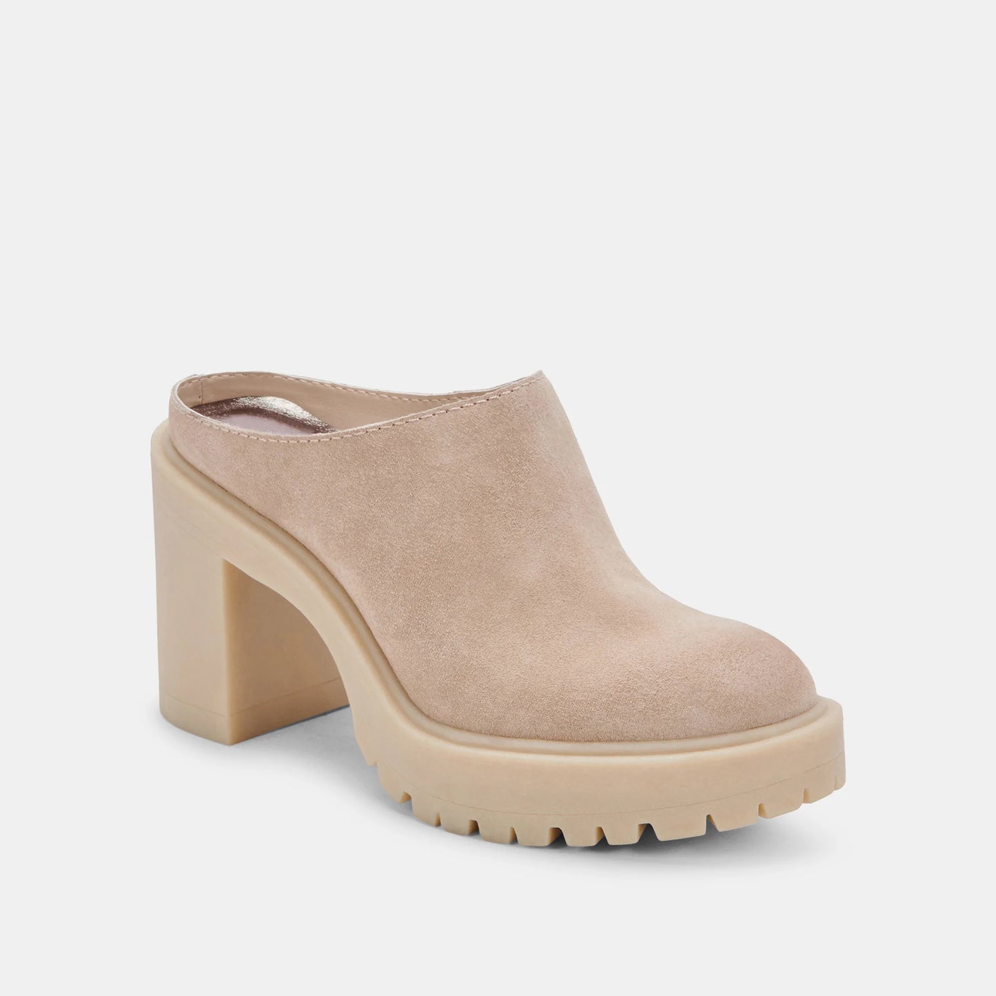 Load image into Gallery viewer, Dolce Vita Carry Heels - Dune Suede

