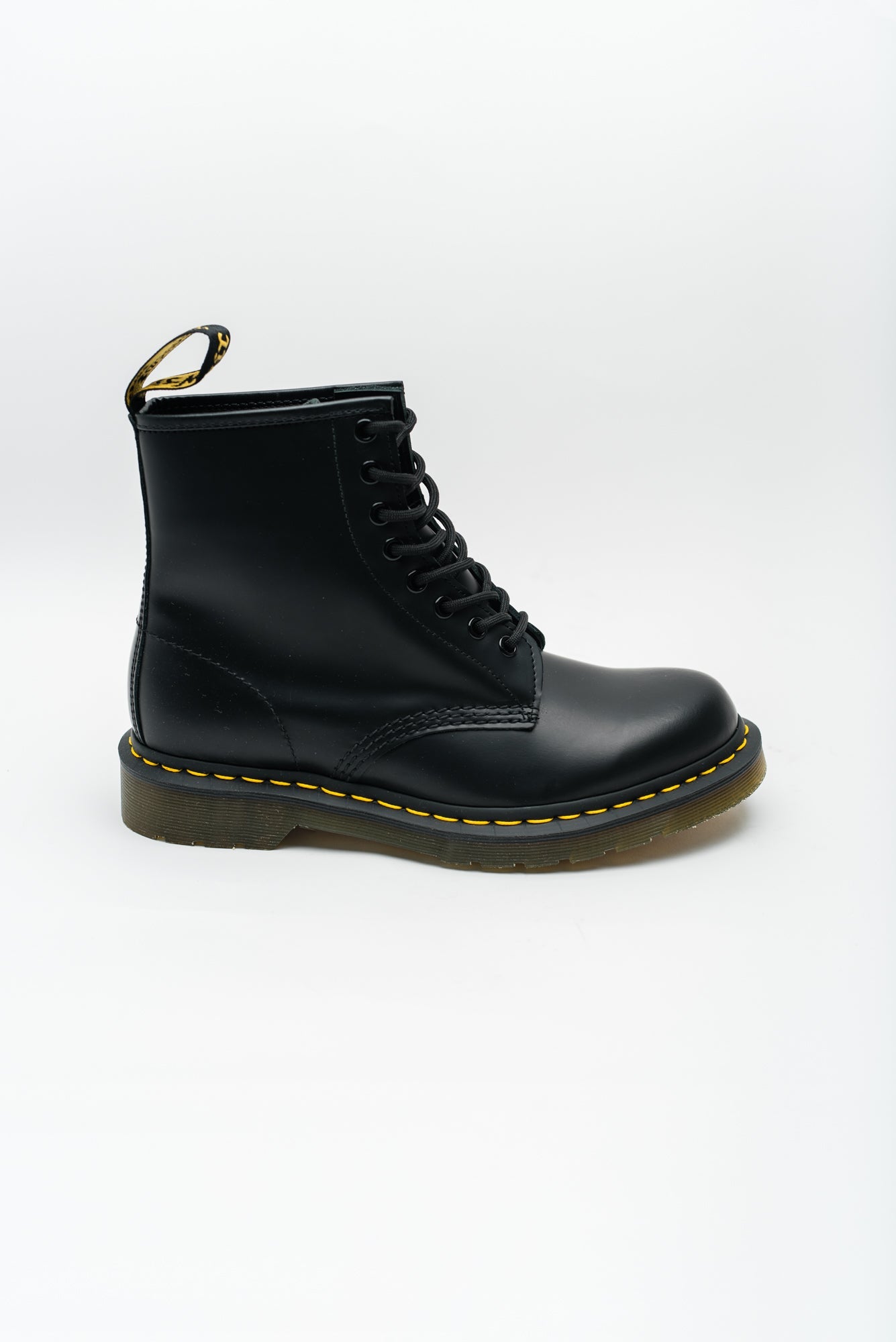 Dr. Martens 1460 Smooth Leather Lace Up Boot - Black