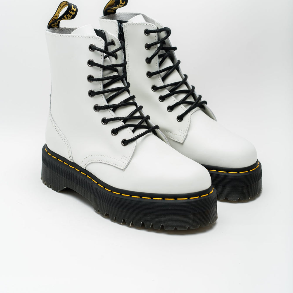 Dr. Martens Jadon Platform Boots - White