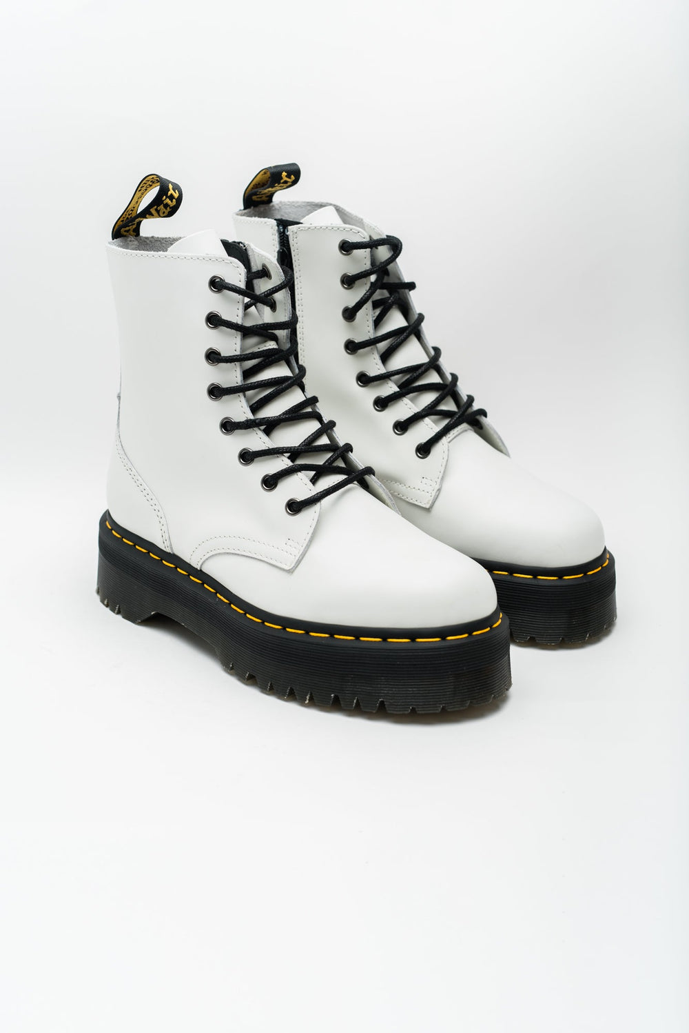 Dr. Martens Jadon Platform Boots - White