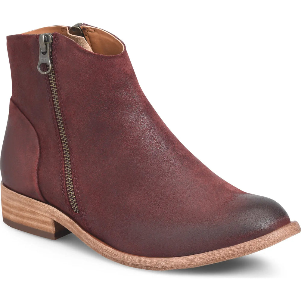 Kork-Ease Riley Boot - Dark Red Distressed