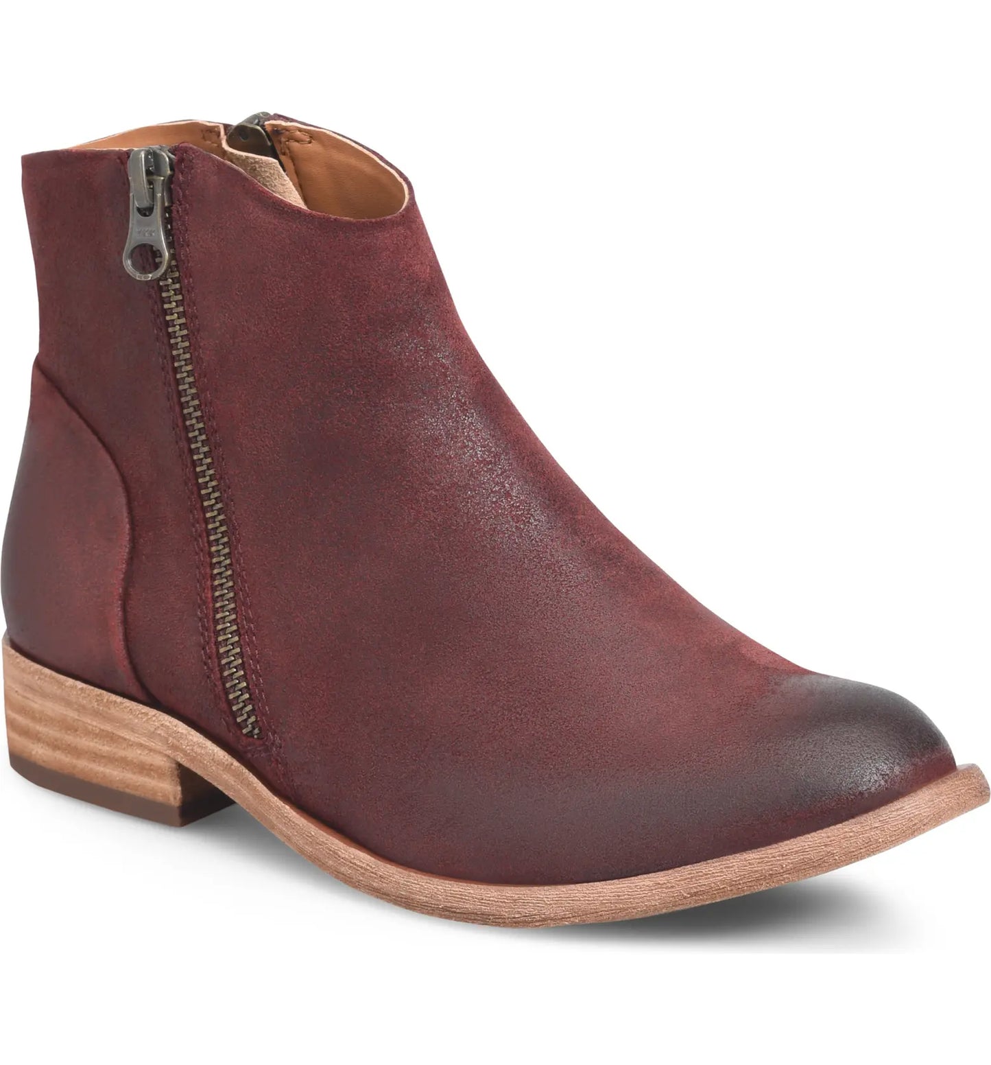 Kork-Ease Riley Boot - Dark Red Distressed