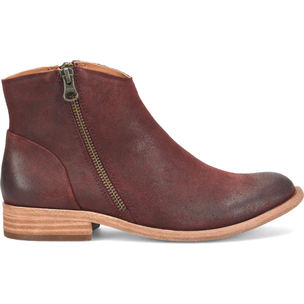 Kork-Ease Riley Boot - Dark Red Distressed