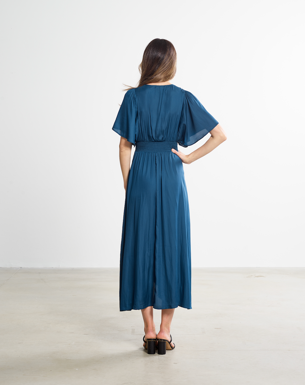 Load image into Gallery viewer, The Diana Dress - Dark Teal
