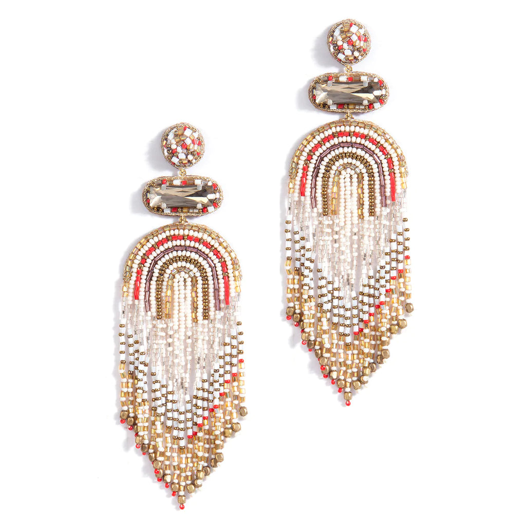 Gold Perry Earrings | Deepa Gurnani