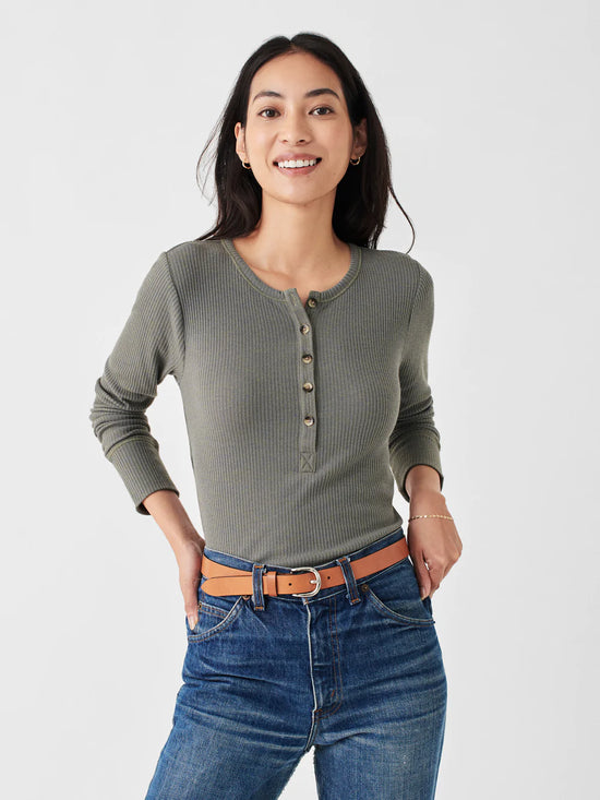 Load image into Gallery viewer, Faherty Legend Rib Henley
