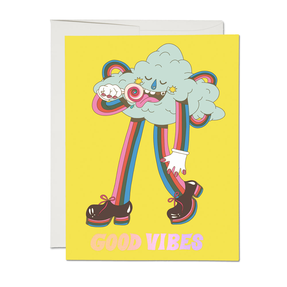Cloud Dude Vibes Card
