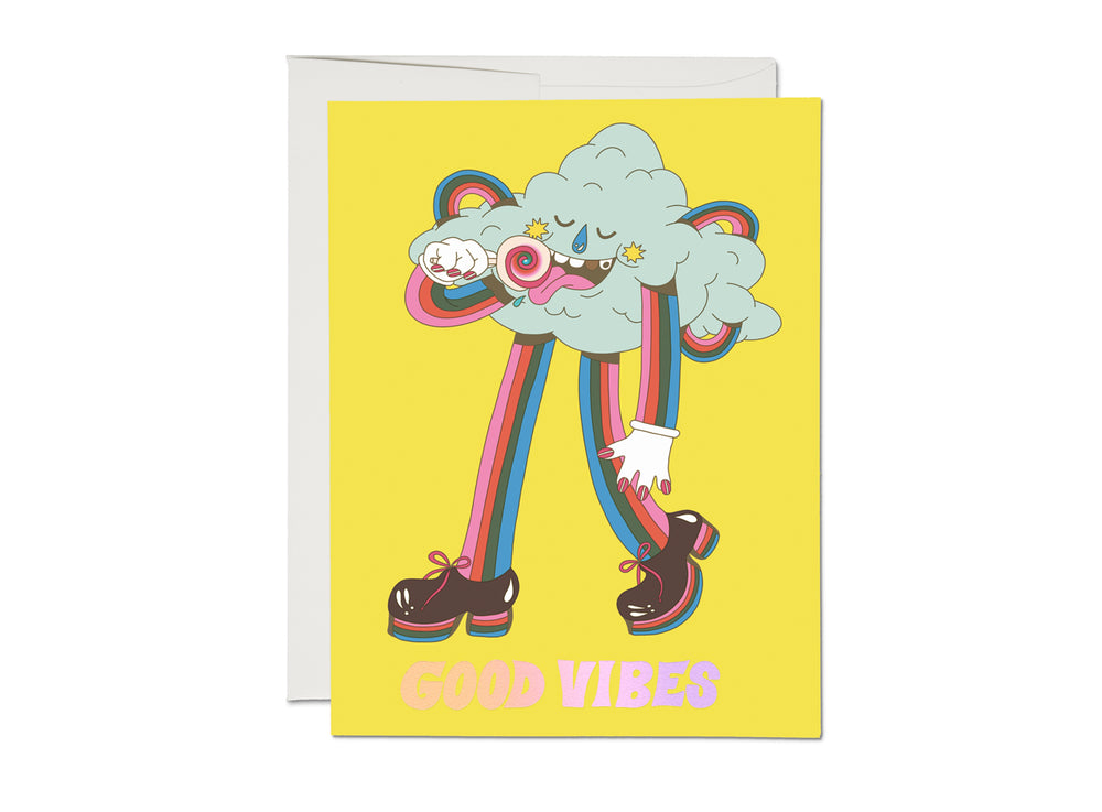 Cloud Dude Vibes Card