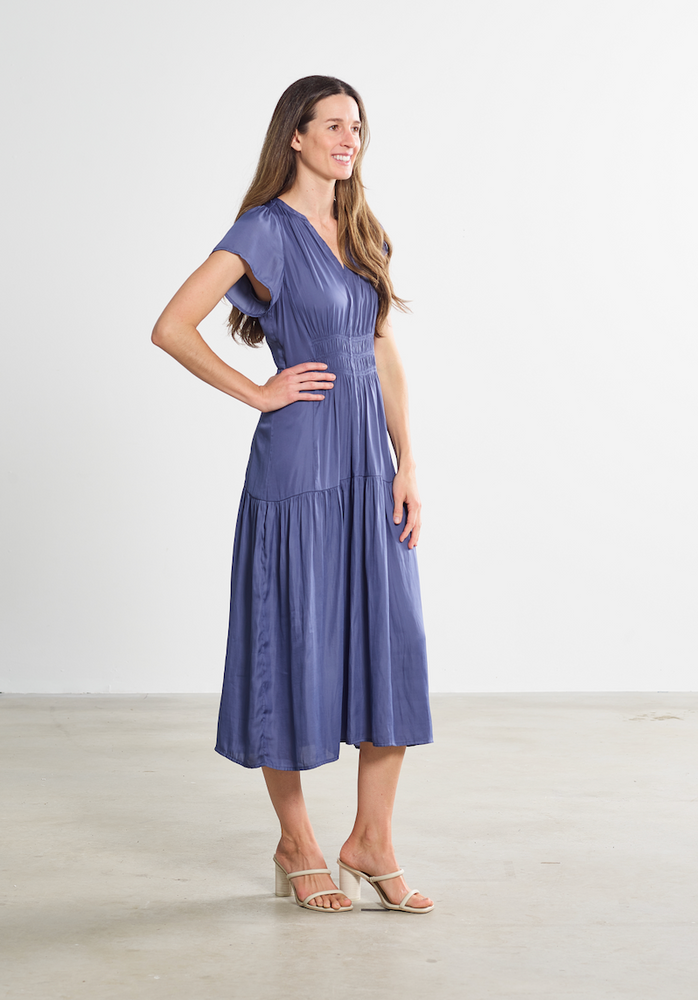 
                      
                        The Gwen Dress - Bluebell
                      
                    