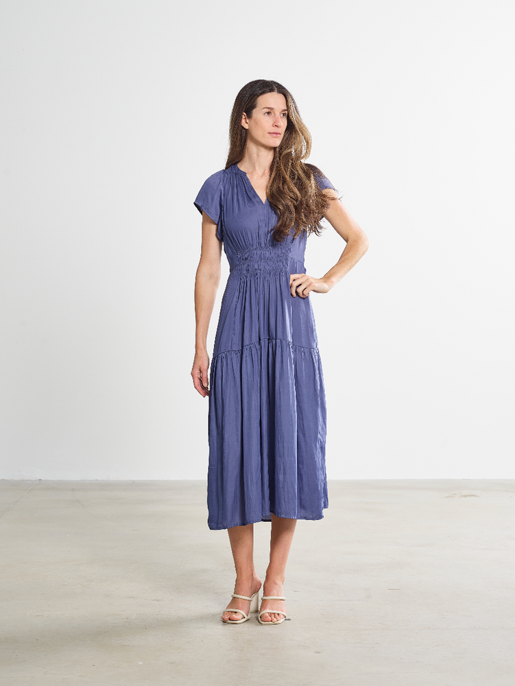 
                      
                        The Gwen Dress - Bluebell
                      
                    