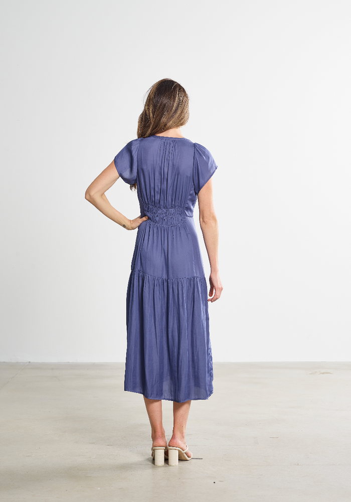 
                      
                        The Gwen Dress - Bluebell
                      
                    