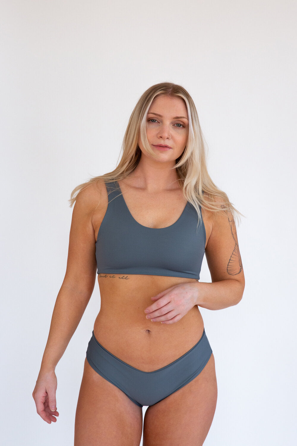 Saturday Swimwear Isla Top - Slate