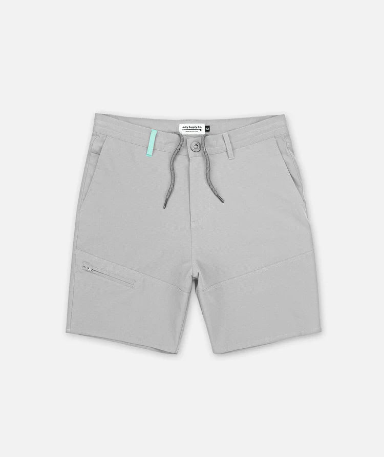 Jetty Mordecai Utility Short - Grey