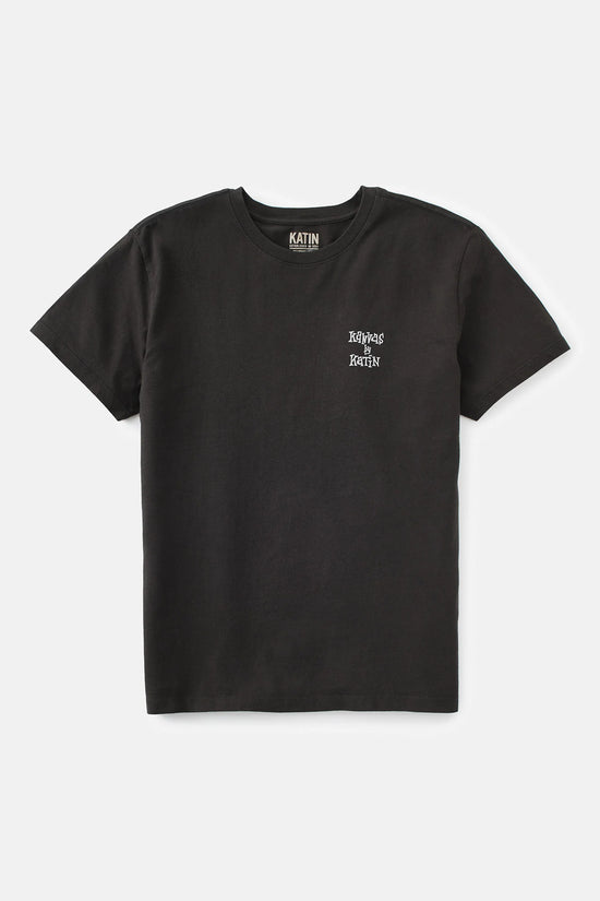 Load image into Gallery viewer, Katin Leary Tee - Black Wash

