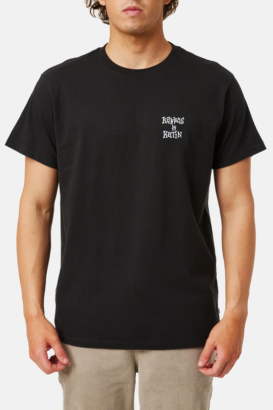 Load image into Gallery viewer, Katin Leary Tee - Black Wash

