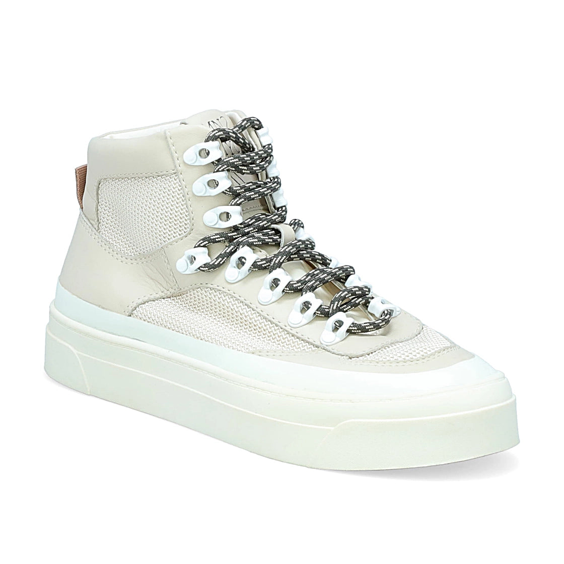 Miz Mooz Alpyne High Top Sneaker - Cream