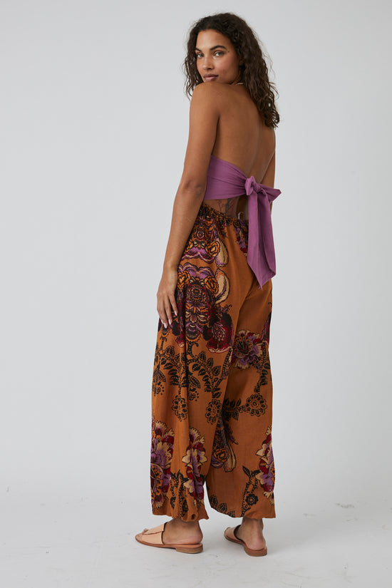 Load image into Gallery viewer, Free People Indio Sun Jumpsuit - Golden Combo
