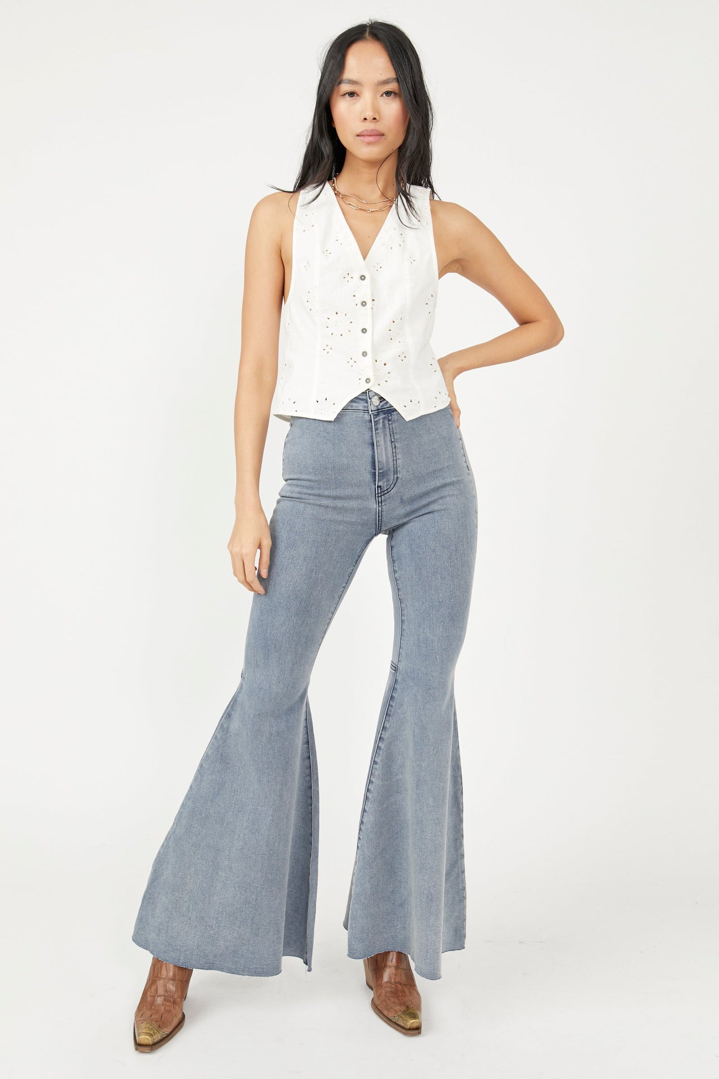 Free People Just Float On Flare - Cloudy Indigo