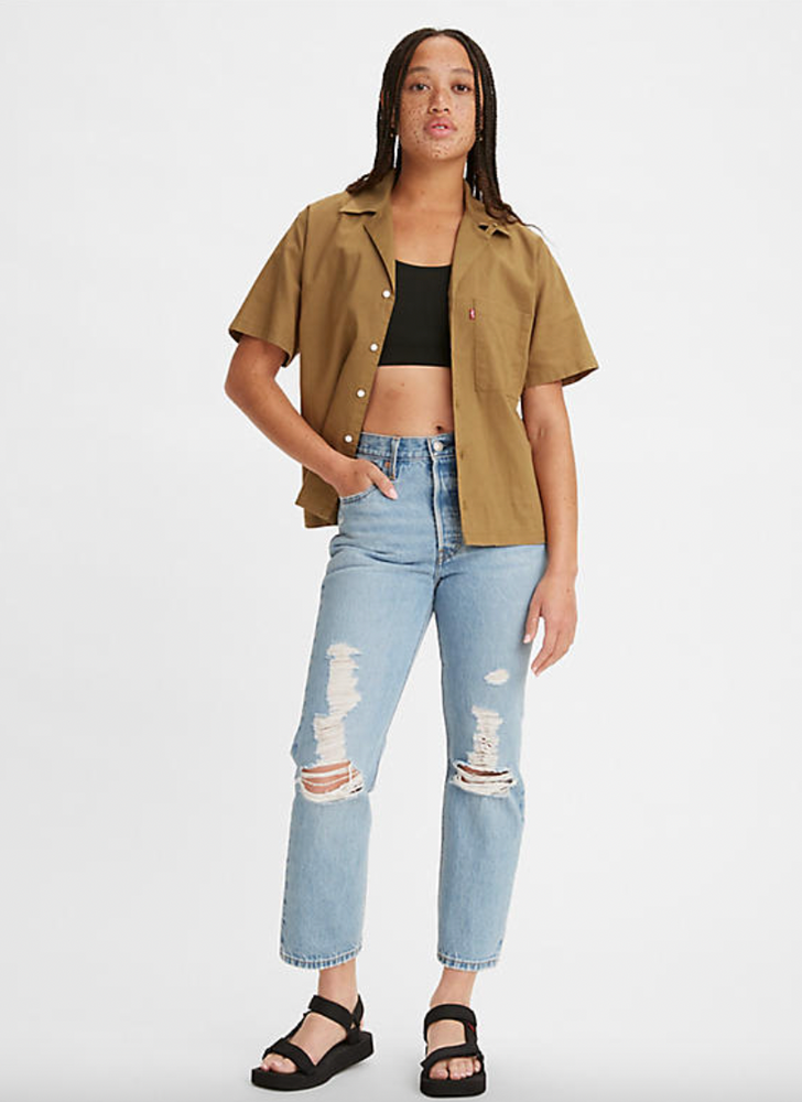 
                      
                        The Women's 501 Crop Jeans by Levi's
                      
                    