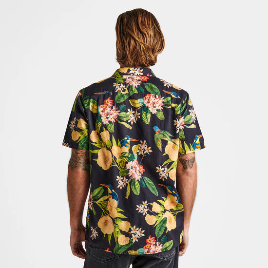 Load image into Gallery viewer, Roark Journey Button Down Shirt - Manu Floral Black
