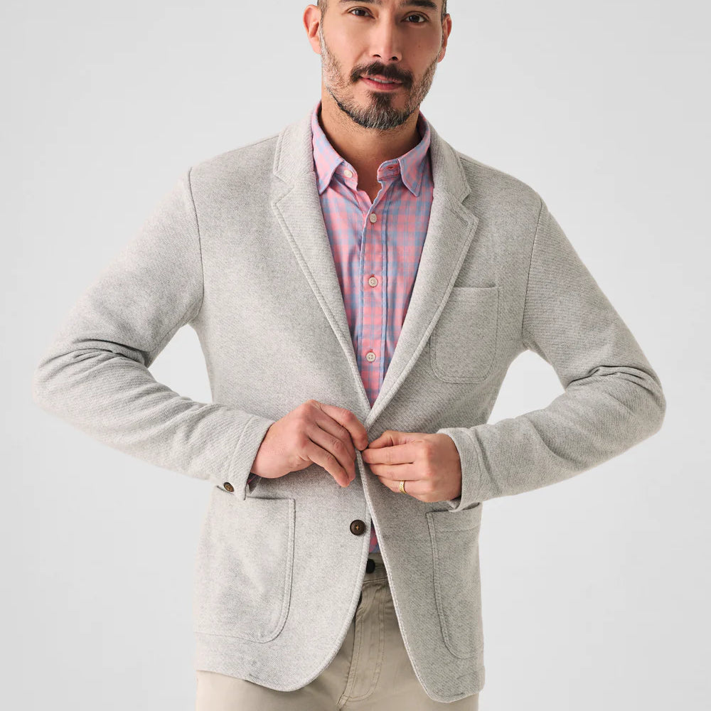 
                      
                        Faherty Men's Inlet Knit Blazer - Heather Grey
                      
                    