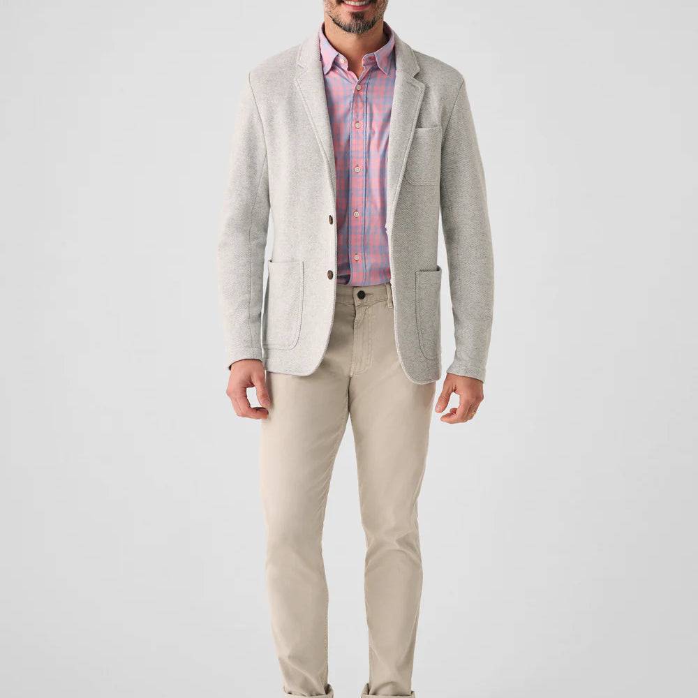 
                      
                        Faherty Men's Inlet Knit Blazer - Heather Grey
                      
                    