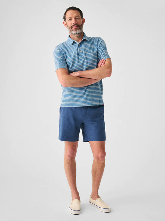 Load image into Gallery viewer, Faherty Belt Loop All Day Shorts 7&amp;quot; - Navy
